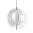 Decorbites designer moon led chandelier wooden ring dining room light