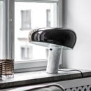 Decorbites designer mushroom lamp black & white marble study room