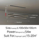 DecorBites™ Dimmable Nordic LED Ceiling Chandelier for Living Room