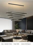 DecorBites™ Dimmable Nordic LED Ceiling Chandelier for Living Room