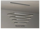DecorBites™ Dimmable Nordic LED Ceiling Chandelier for Living Room