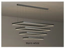 DecorBites™ Dimmable Nordic LED Ceiling Chandelier for Living Room