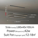 DecorBites™ Dimmable Nordic LED Ceiling Chandelier for Living Room