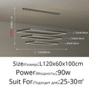 DecorBites™ Dimmable Nordic LED Ceiling Chandelier for Living Room