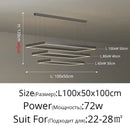 DecorBites™ Dimmable Nordic LED Ceiling Chandelier for Living Room
