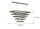 DecorBites™ Dimmable Nordic LED Ceiling Chandelier for Living Room