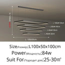DecorBites™ Dimmable Nordic LED Ceiling Chandelier for Living Room