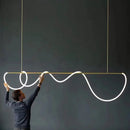 DecorBites™ Dimmable Nordic LED Chandelier for Home Decor