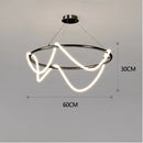 DecorBites™ Dimmable Nordic LED Chandelier for Home Decor