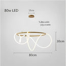DecorBites™ Dimmable Nordic LED Chandelier for Home Decor