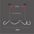 DecorBites™ Dimmable Nordic LED Chandelier for Home Decor