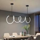 DecorBites™ Dimmable Nordic LED Chandelier for Home Decor