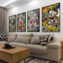DecorBites™ Disney Marvel Donald Duck Canvas Wall Art