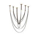 DecorBites™ DIY Flexible Leather Belt LED Chandelier