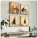 DecorBites™ Dog Lover Nordic Canvas Wall Art