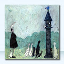 DecorBites™ Dog Lover Nordic Canvas Wall Art