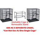 DecorBites™ Dual Breeding Flight Cage for Parrots