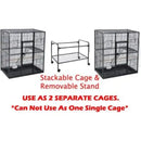 DecorBites™ Dual Breeding Flight Cage for Parrots