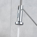 DecorBites™ Dual Function Chrome Kitchen Sprayer Head, Replace Spout Stream for Faucet