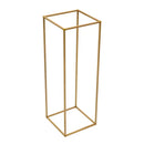 DecorBites™ Elegant 10-Piece Gold Wedding Flower Stand