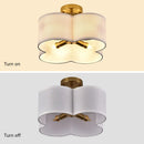 DecorBites™ Elegant 4-Light Gold Ceiling Fixture