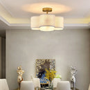 DecorBites™ Elegant 4-Light Gold Ceiling Fixture