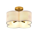 DecorBites™ Elegant 4-Light Gold Ceiling Fixture