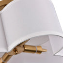 DecorBites™ Elegant 4-Light Gold Ceiling Fixture