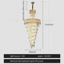 Decorbites elegant crystal chandelier living room spiral staircase