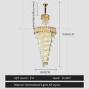 Decorbites elegant crystal chandelier living room spiral staircase