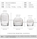 DecorBites™ Elegant European INS Glass Flower Vase
