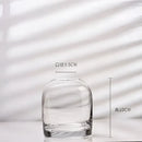 DecorBites™ Elegant European INS Glass Flower Vase