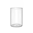 DecorBites™ Elegant Glass Cylinder Vase for Flowers