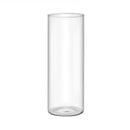 DecorBites™ Elegant Glass Cylinder Vase for Flowers
