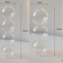 DecorBites™ Elegant Glass Vase Home Decor Accent