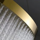 DecorBites™ Elegant Gold Crystal Chandelier for Home Lighting
