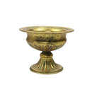 DecorBites™ Elegant Metal Flower Vase Candle Holders