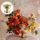 DecorBites™ Elegant Metal Flower Vase Candle Holders
