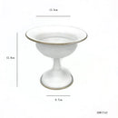 DecorBites™ Elegant Metal Flower Vase Candle Holders