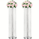 DecorBites™ Elegant Metal Vases for Wedding Decor