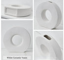 DecorBites™ Elegant Nordic Matte Flower Vase Décor