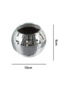 DecorBites™ Elegant Round Glass Vase for Home Decor