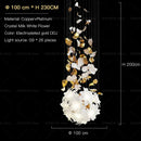 Decorbites elegant villa white & gold chandelier living room light