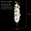 Decorbites elegant villa white & gold chandelier living room light