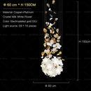 Decorbites elegant villa white & gold chandelier living room light