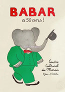 DecorBites™ Elephant Family Cartoon Wall Art for Kids Room