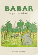 DecorBites™ Elephant Family Yoga Poster for Kids Room Decor