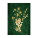 DecorBites™ Emerald Green Lily of the Valley Wall Art