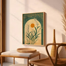 DecorBites™ Emerald Green Lily of the Valley Wall Art