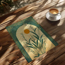 DecorBites™ Emerald Green Lily of the Valley Wall Art